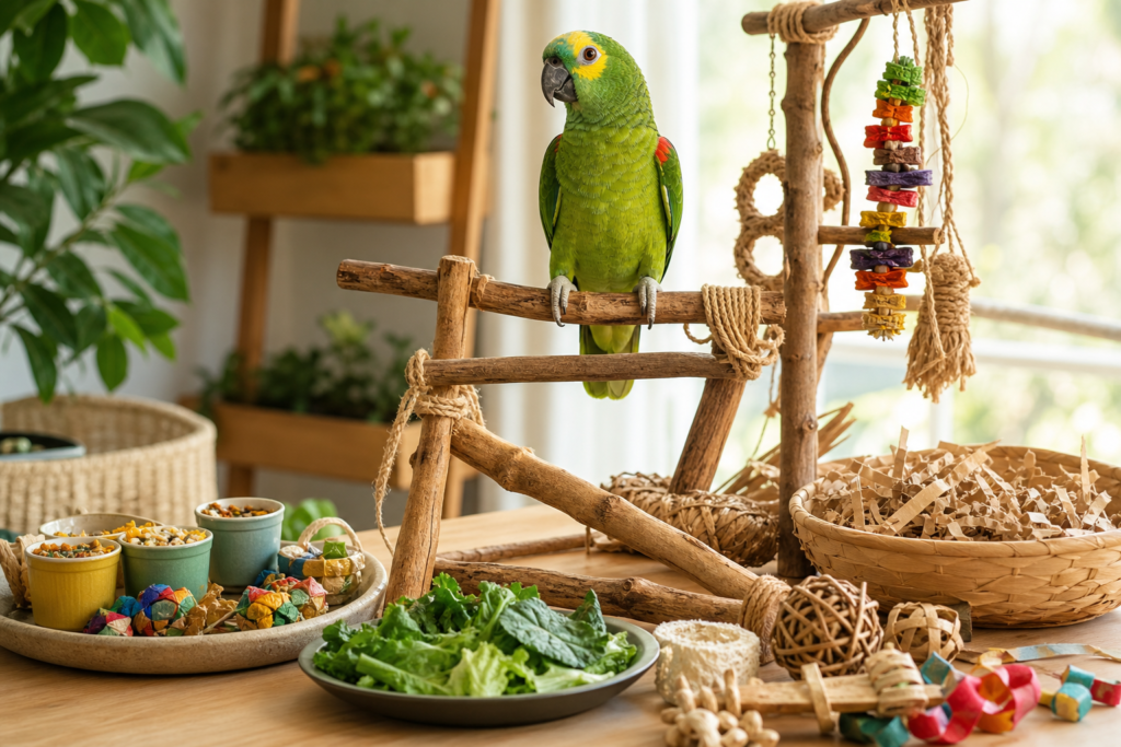 Bird Enrichment at Home: Simple Ways to Keep Pet Birds Mentally Active